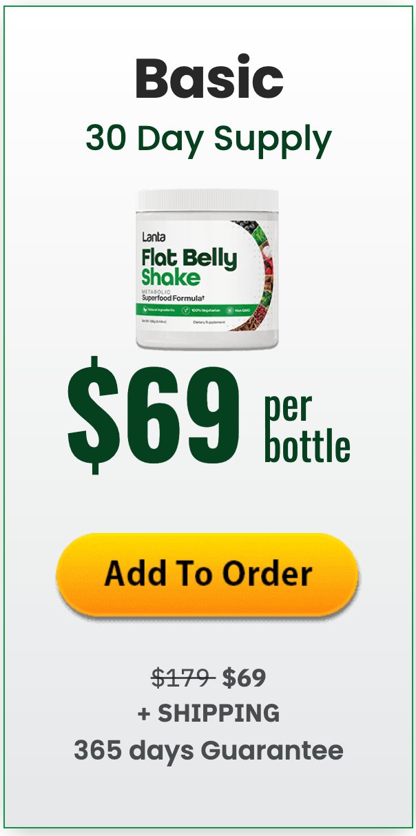 Lanta Flat Belly Shake - 1 Bottle